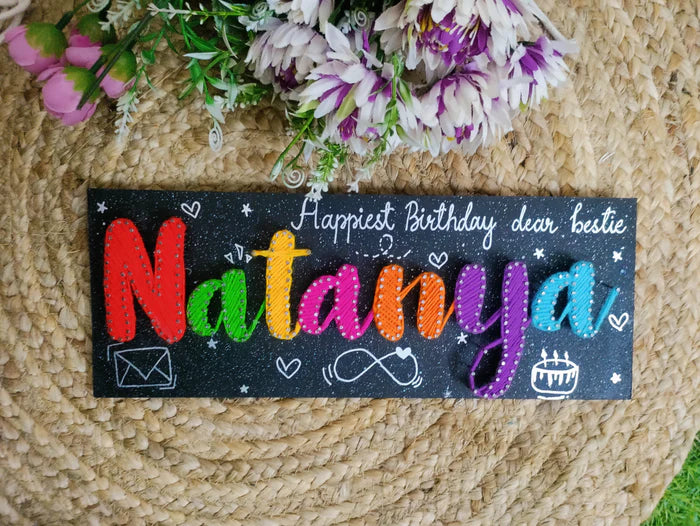 String Art Name Plates: Designs, Customization & Gifting Ideas