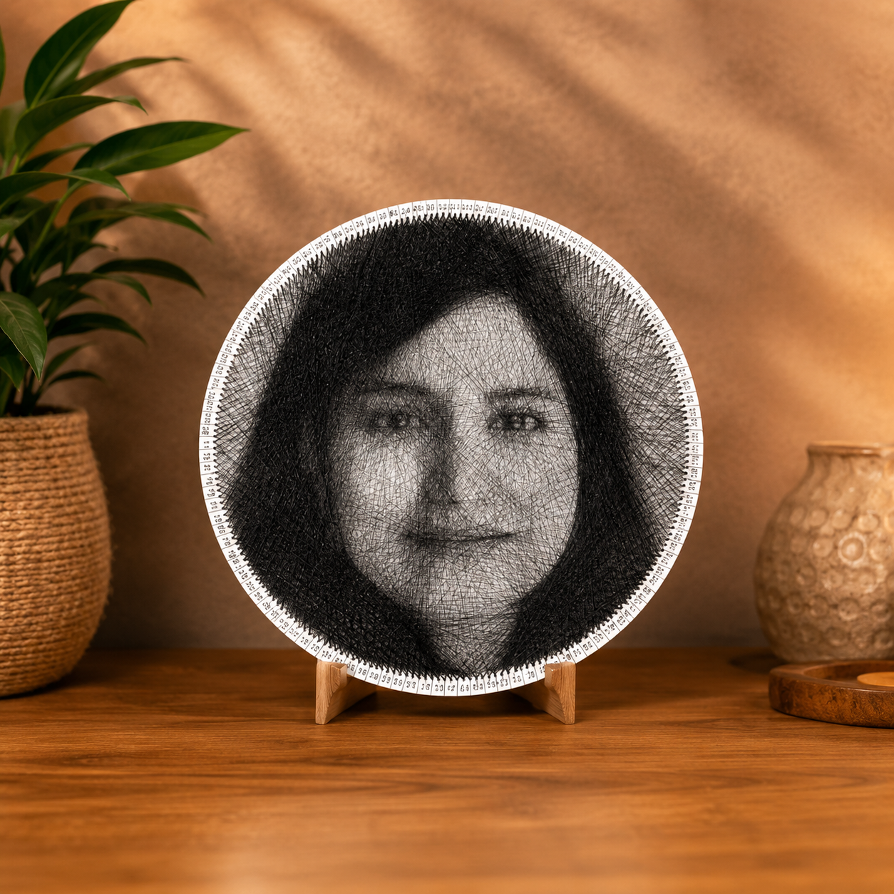 Raksha Bandhan String Art Portrait for Sister | Personalized Brother to Sister Emotional Gift