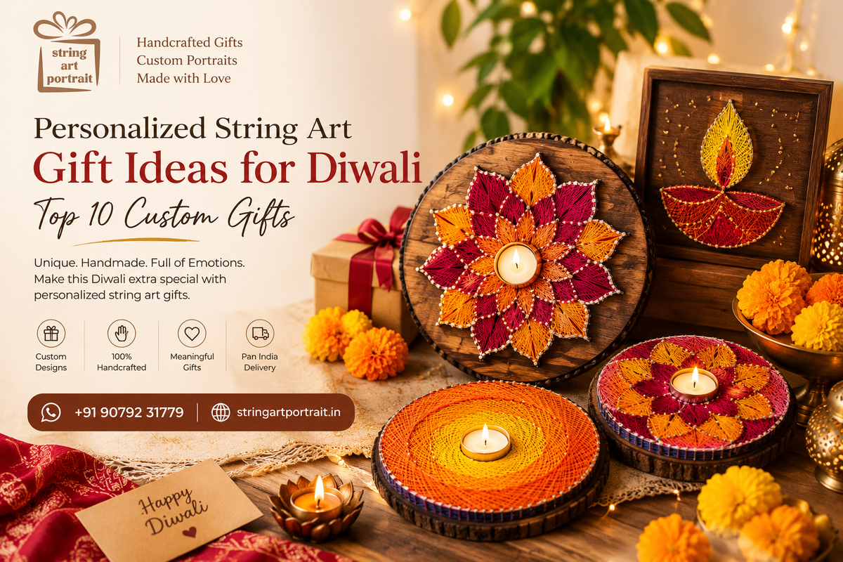 Personalized String Art Gift Ideas for Diwali: Top 10 Custom Gifts