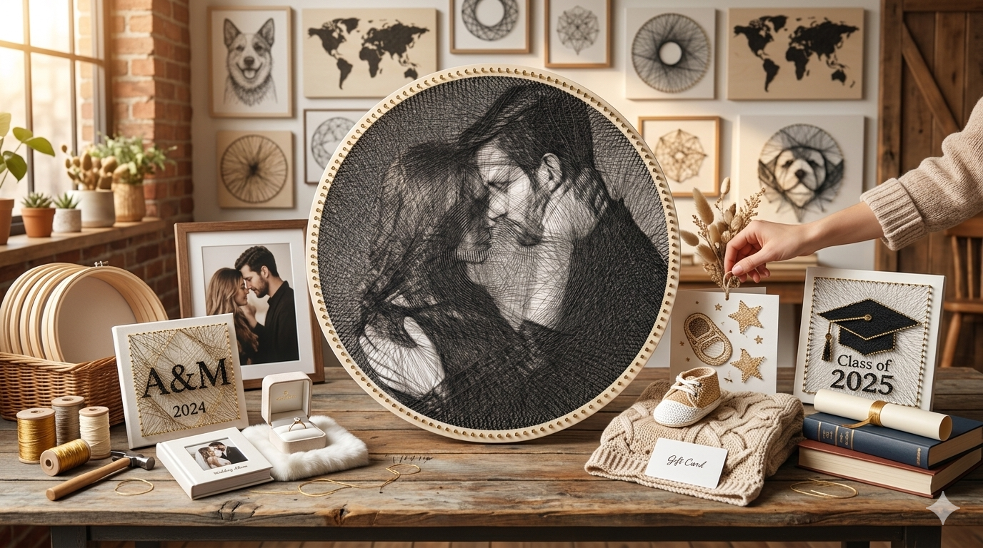 Best Personalized Handmade String Art Gifts for Every Occasion