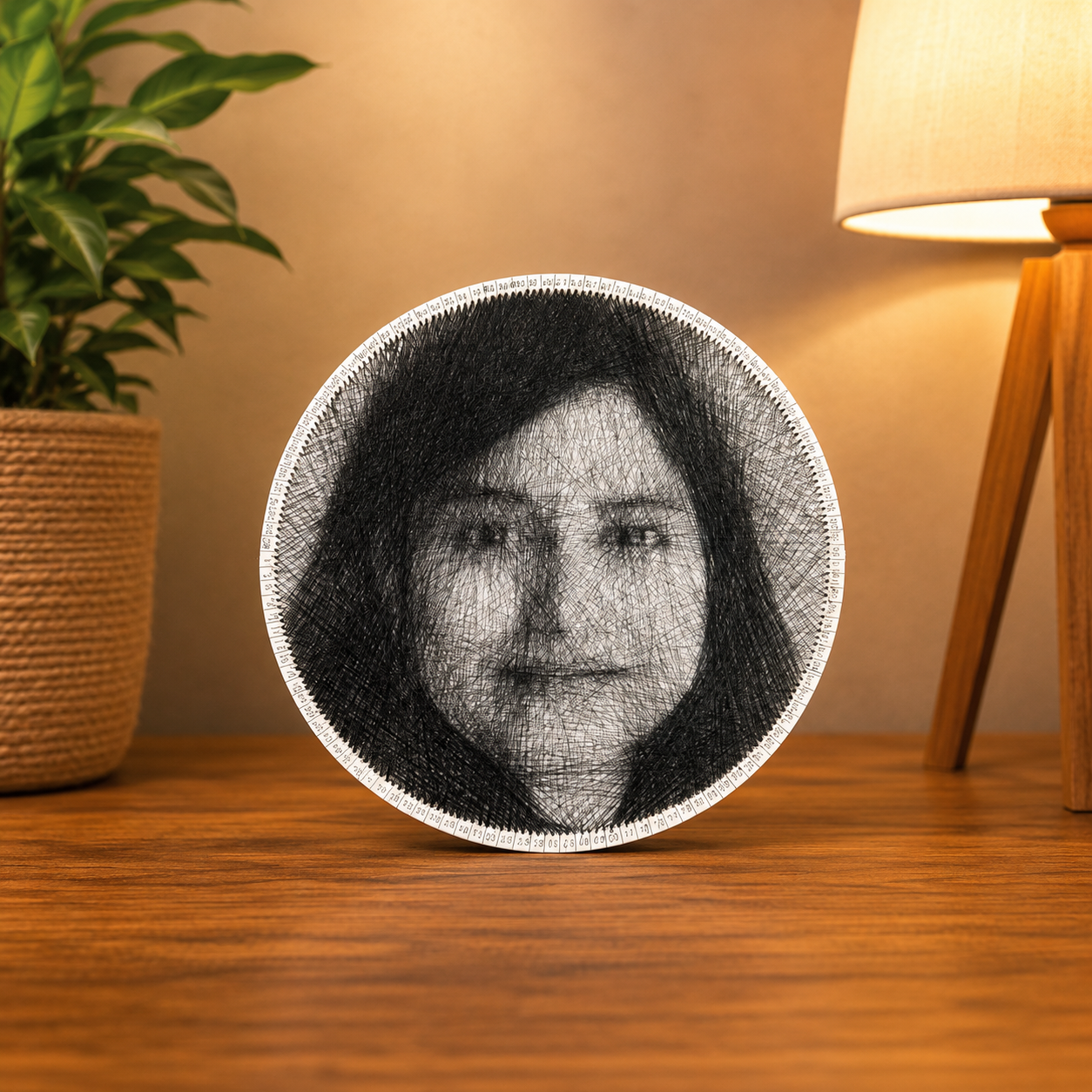 Raksha Bandhan String Art Portrait for Sister | Personalized Brother to Sister Emotional Gift