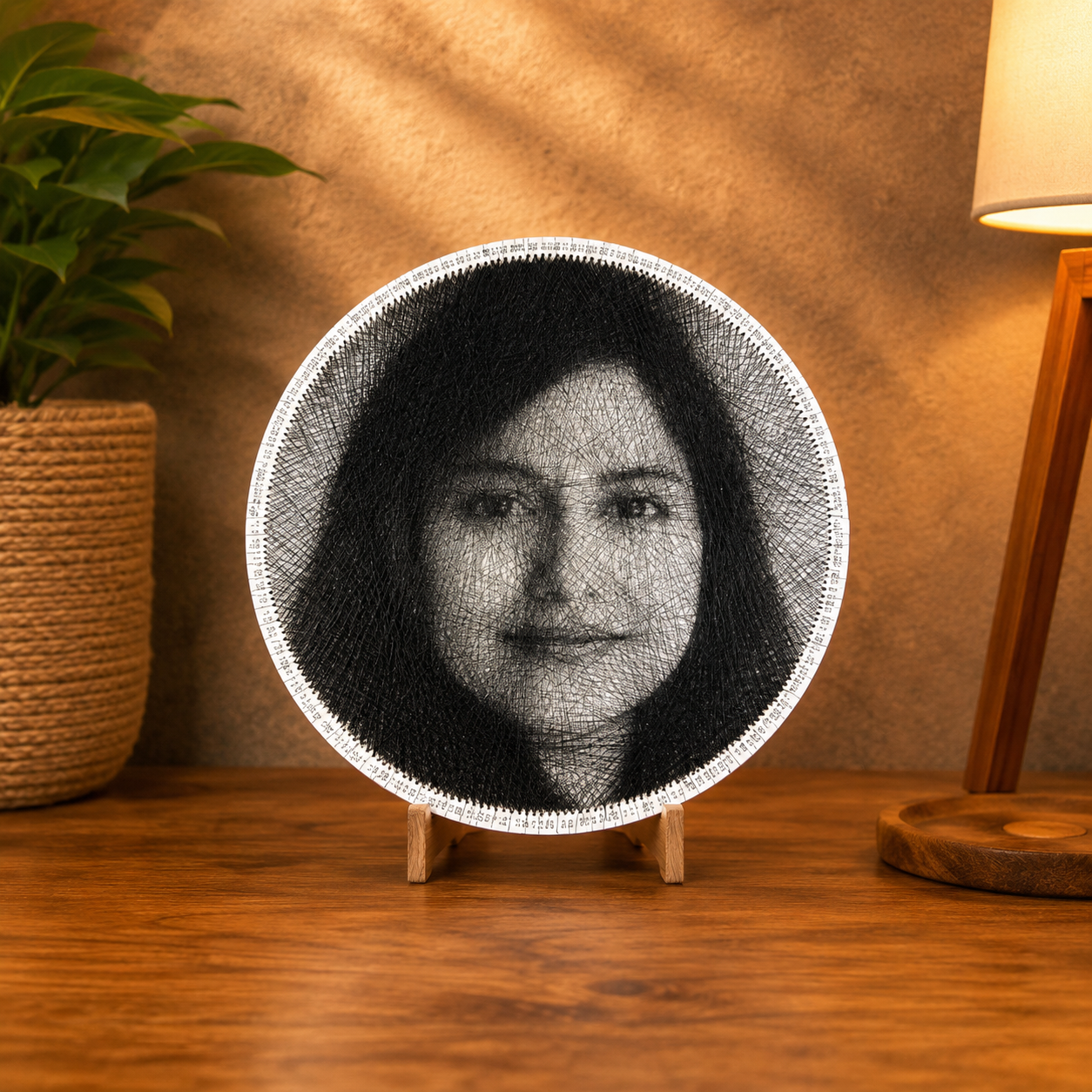 Raksha Bandhan String Art Portrait for Sister | Personalized Brother to Sister Emotional Gift