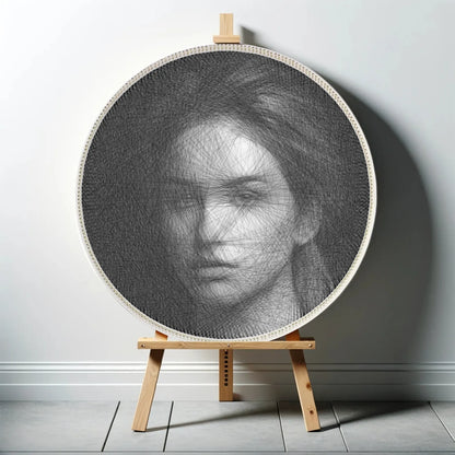 Make Your Own Custom String Art Portrait