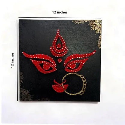 String Art of Durga Devi for Diwali Décor